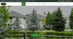 Desktop Screenshot of orchardplace-apartments.com